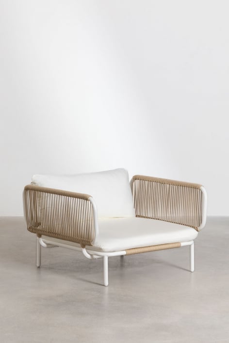 Sillón para sofá modular de jardín Roubly