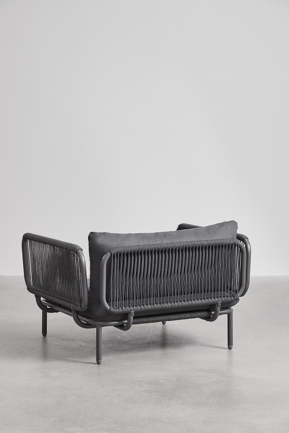 Sillón de jardín en acero Roubly, imagen de galer&iacute;a 3