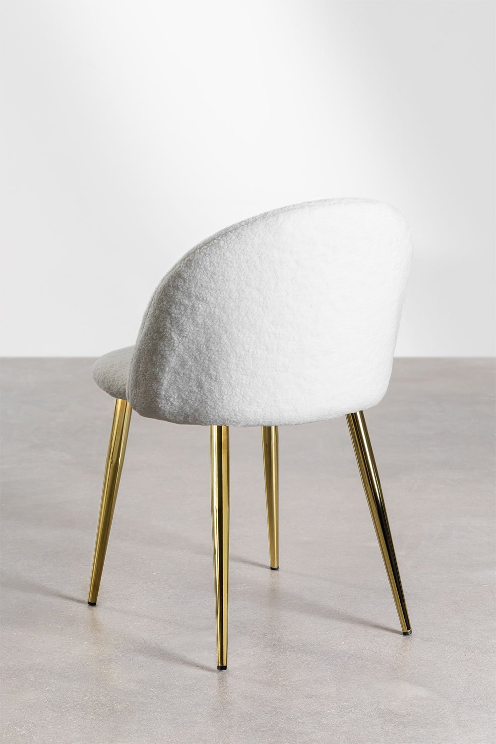 Silla de comedor en borreguito Kana  , imagen de galería 3