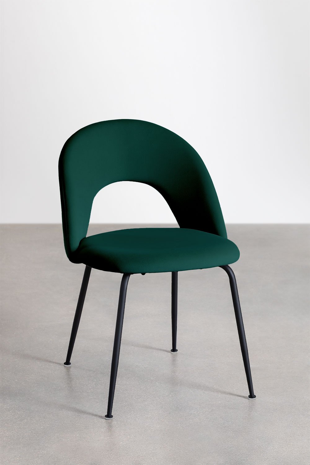 Pack de 2 Sillas de Comedor en Terciopelo Glorys    , imagen de galería 1