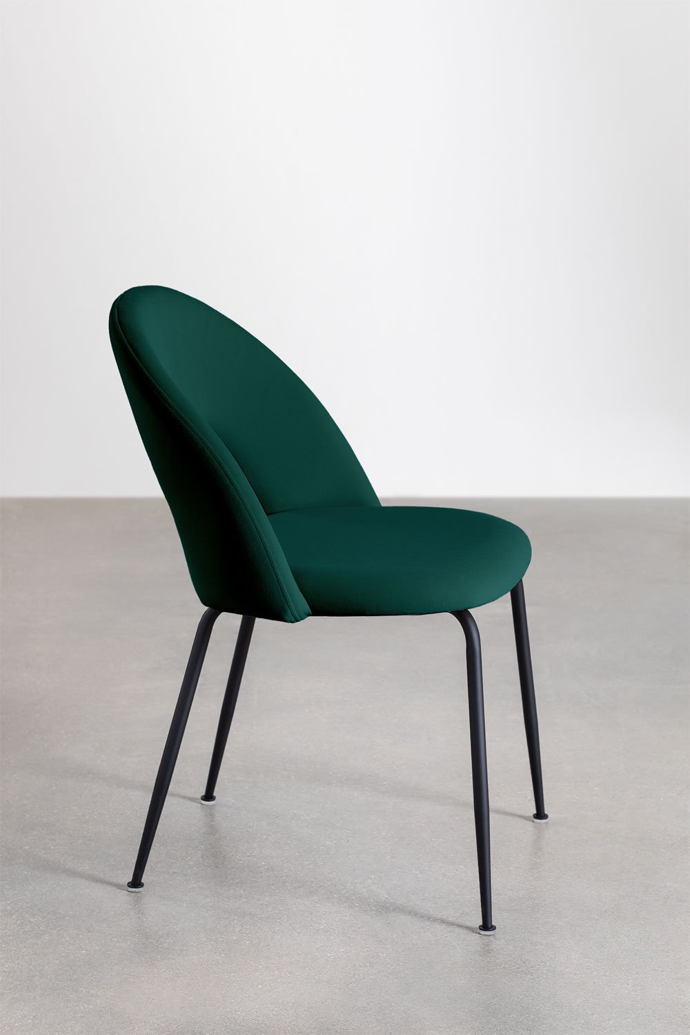 Pack de 2 Sillas de Comedor en Terciopelo Glorys    , imagen de galería 2