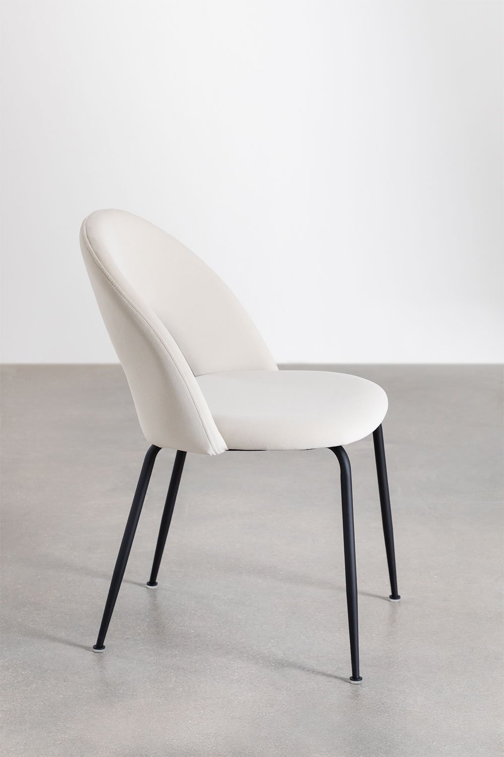 Pack de 4 Sillas de Comedor en Terciopelo Glorys    , imagen de galería 2