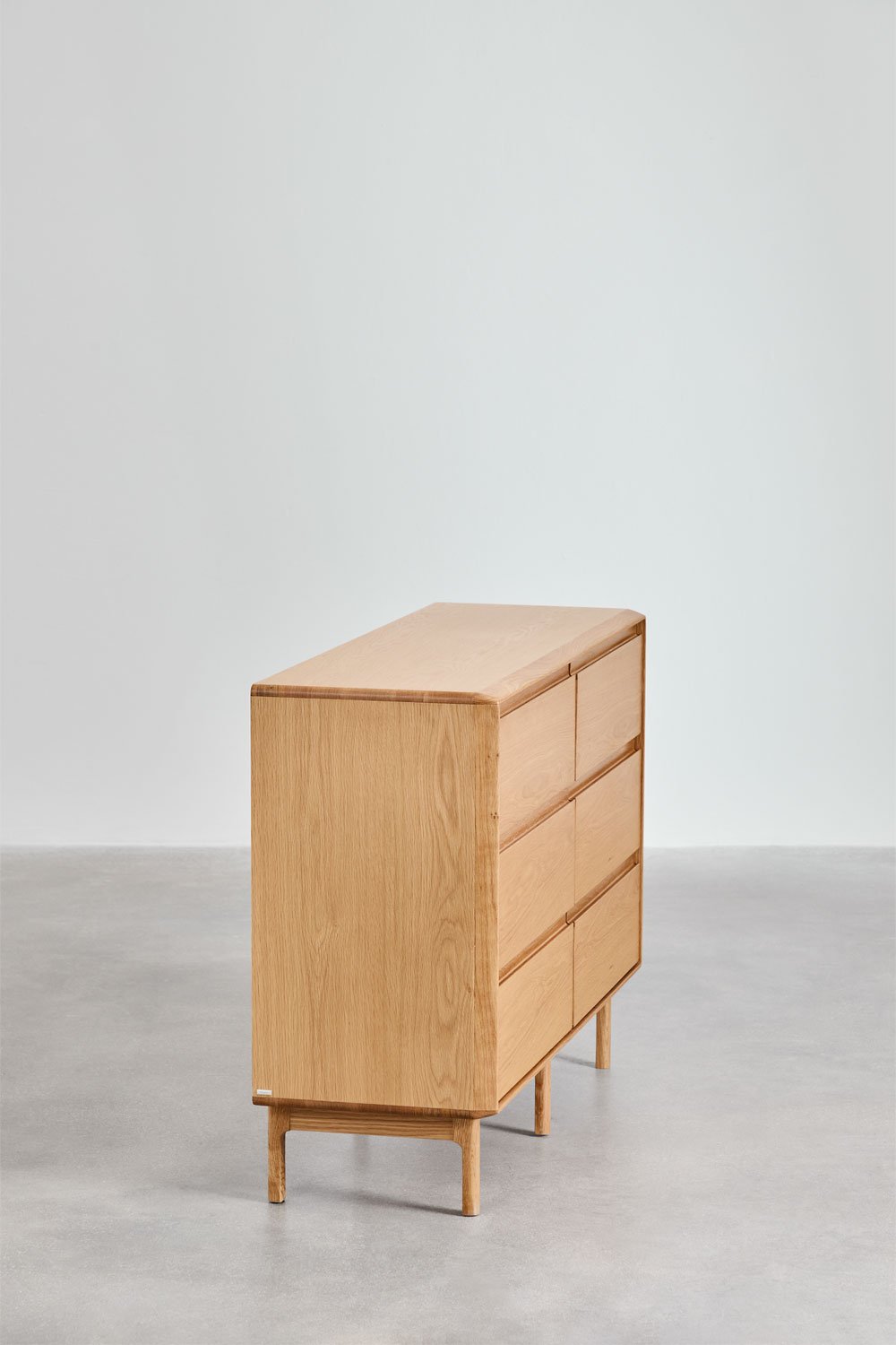 Cómoda de 6 cajones en madera Treveris, imagen de galería 4