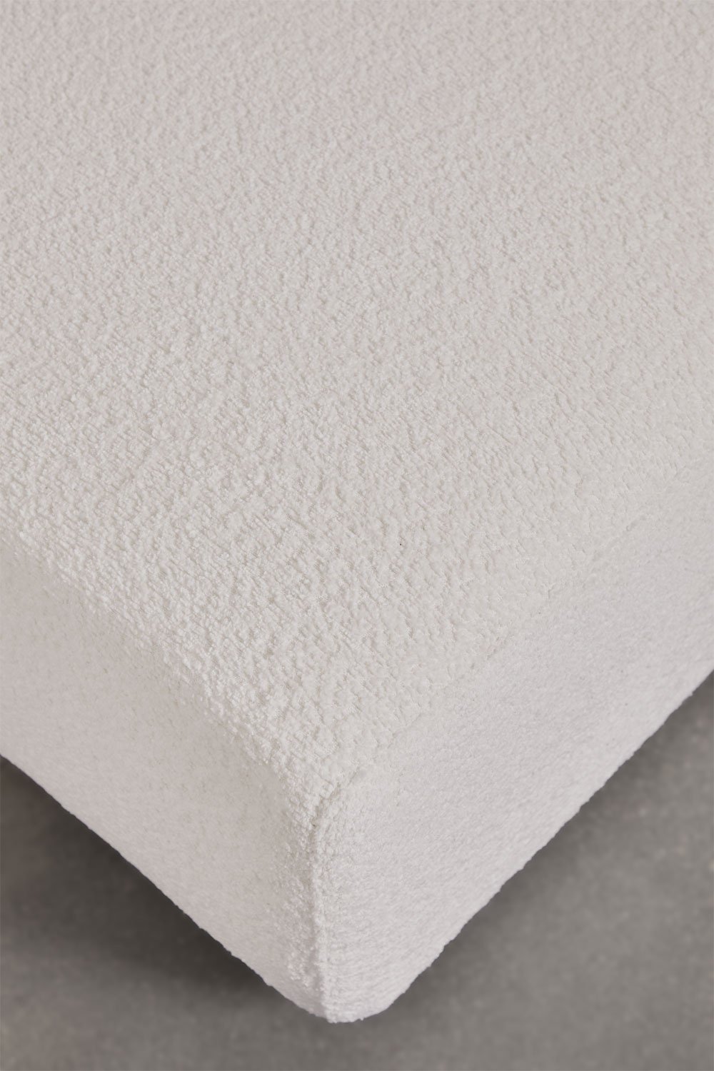 Sofá modular esquinero izquierdo de 3 piezas con reposabrazos alto y puff ↔︎450 cm Bruna , imagen de galer&iacute;a 7