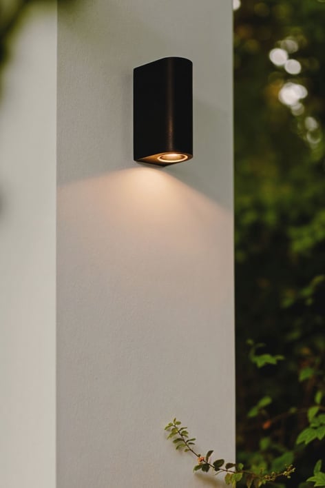 Aplique de pared para exterior con 2 puntos de luz Xilven