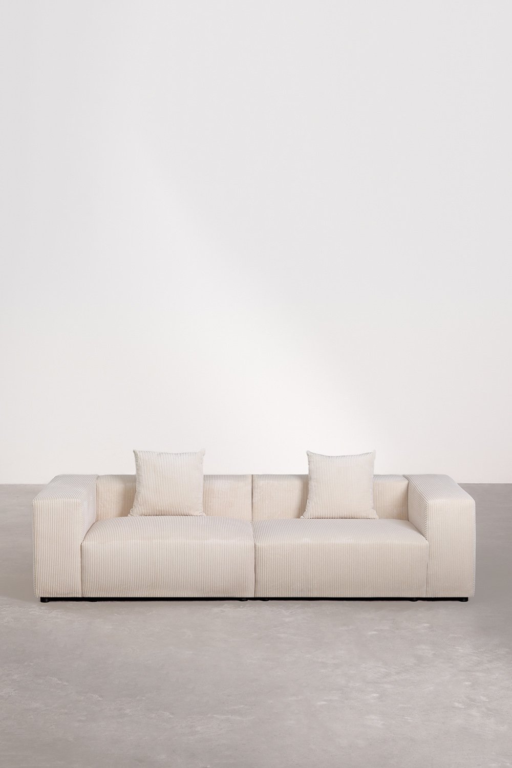 Sofá modular de 2 piezas ↔︎270 cm con reposabrazos alto Bruna, imagen de galería 4