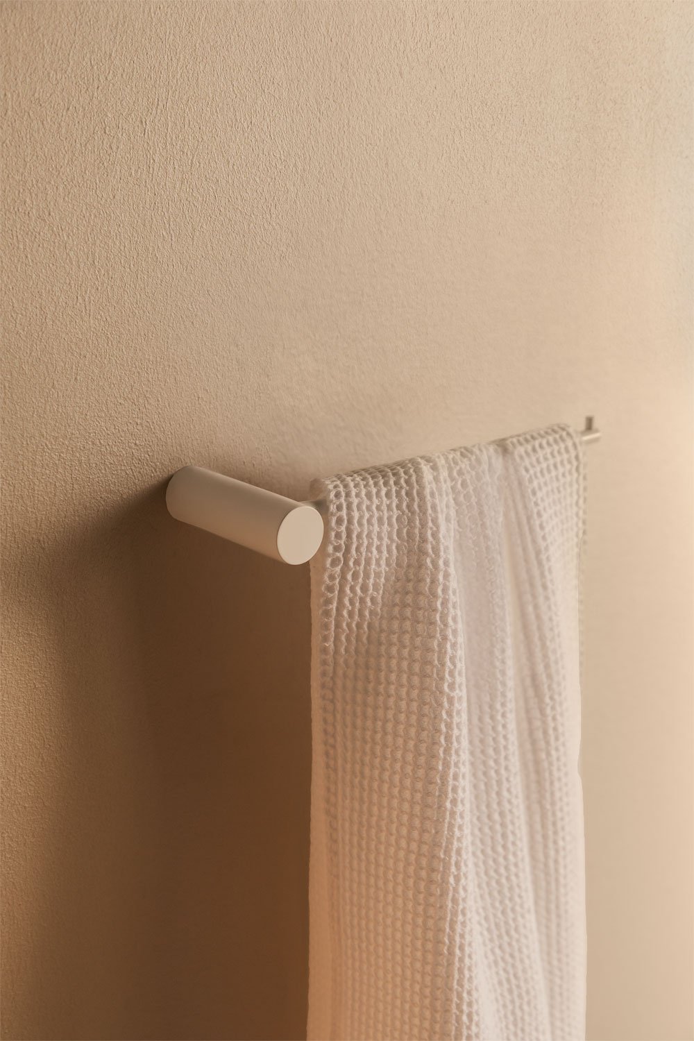 Toallero de pared con barra para baño en acero inoxidable (↔︎20 cm) Devon, imagen de galería 1