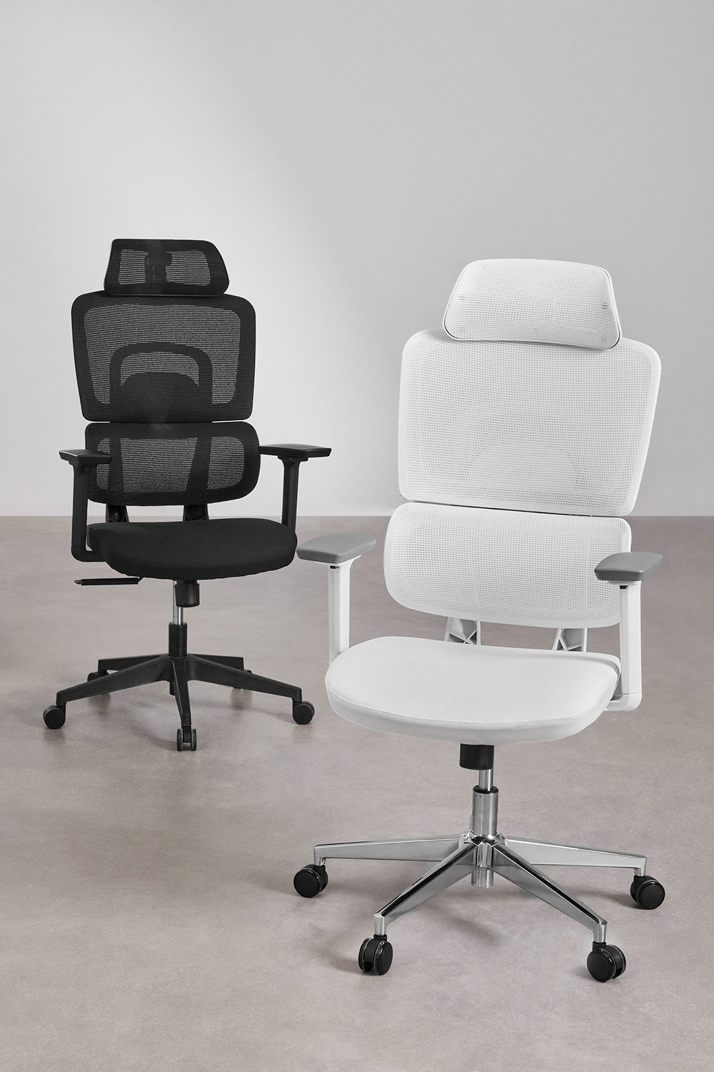 Silla de oficina con ruedas y reposabrazos Vignes, imagen de galería 10