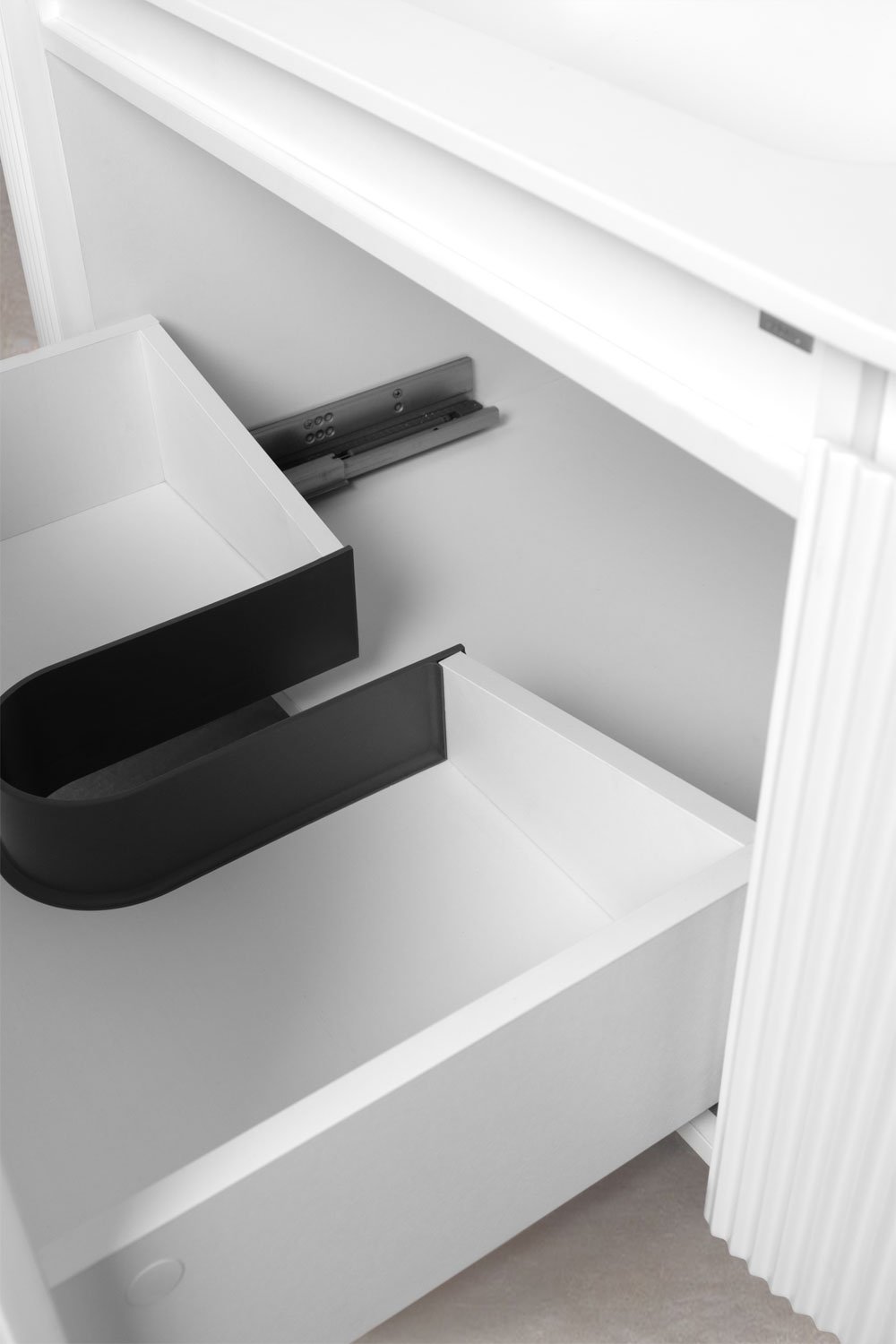 Conjunto de muebles de baño en madera con lavabo integrado Carsone, imagen de galería 6