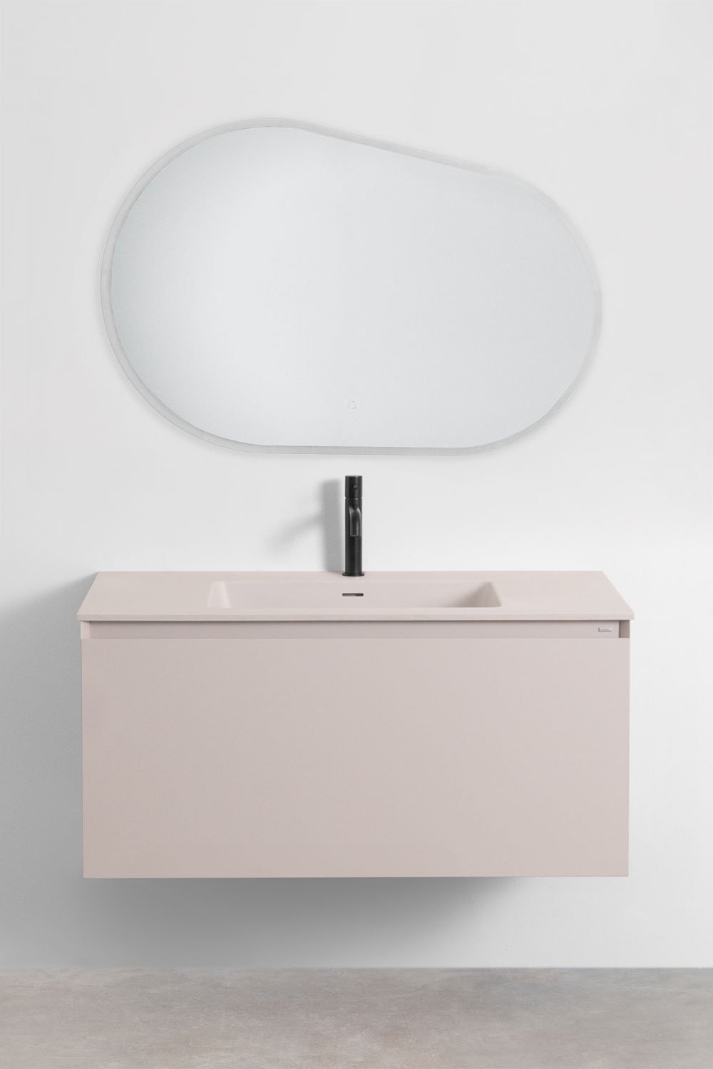 Conjunto de mueble de baño en madera con lavabo integrado Macrae    , imagen de galería 2