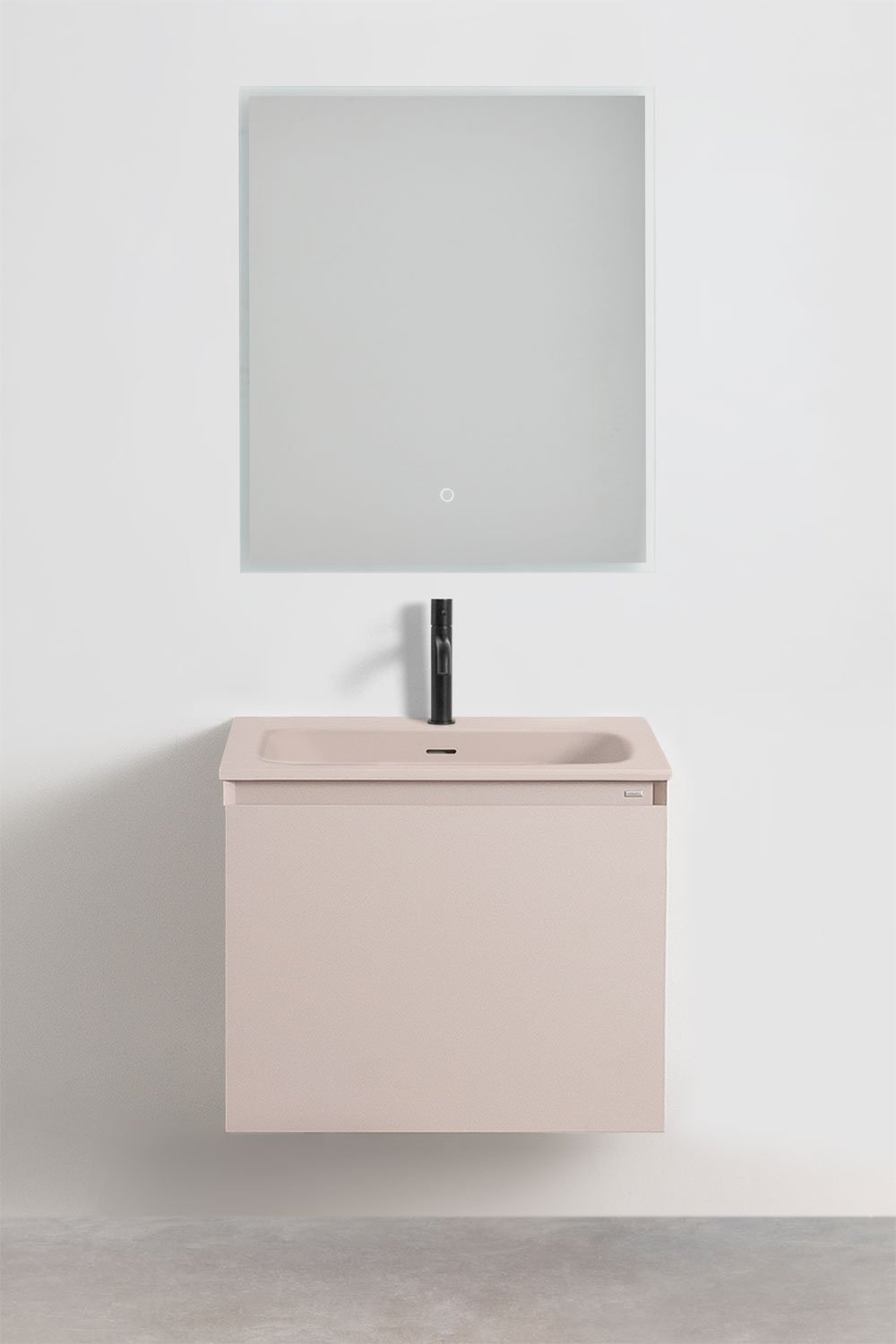Conjunto de mueble de baño en madera con lavabo integrado Macrae    , imagen de galería 2