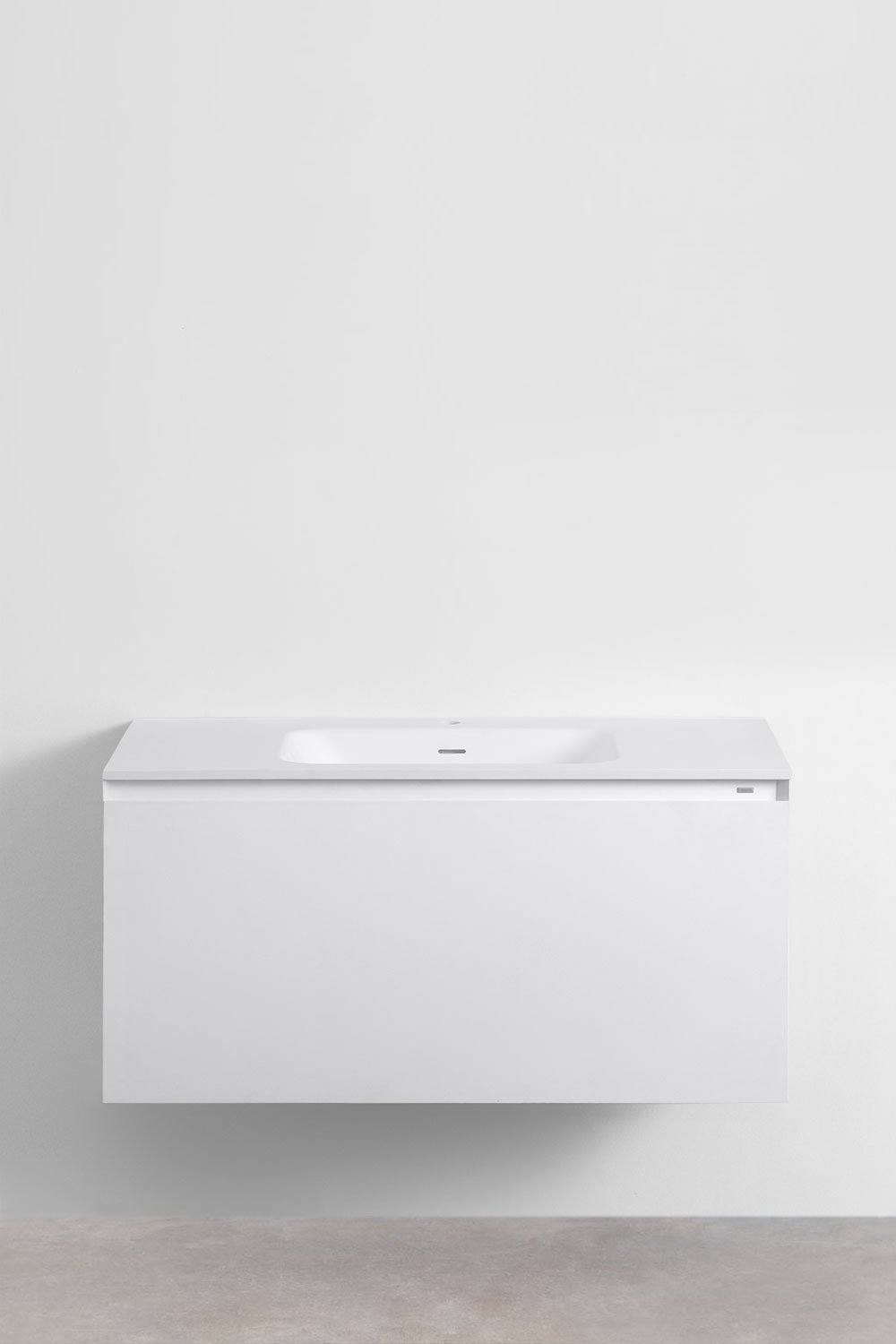 Conjunto de mueble de baño en madera con lavabo integrado Macrae    , imagen de galería 2