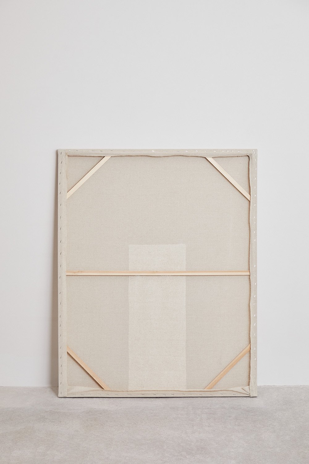 Lienzo decorativo en lino con textura de escayola (80x100 cm) Antia, imagen de galería 4