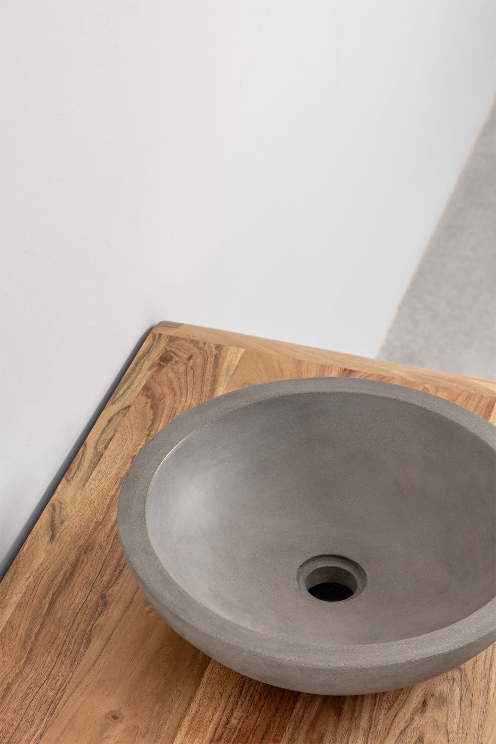 Conjunto de mueble de baño en madera de acacia Vacry, imagen de galería 4