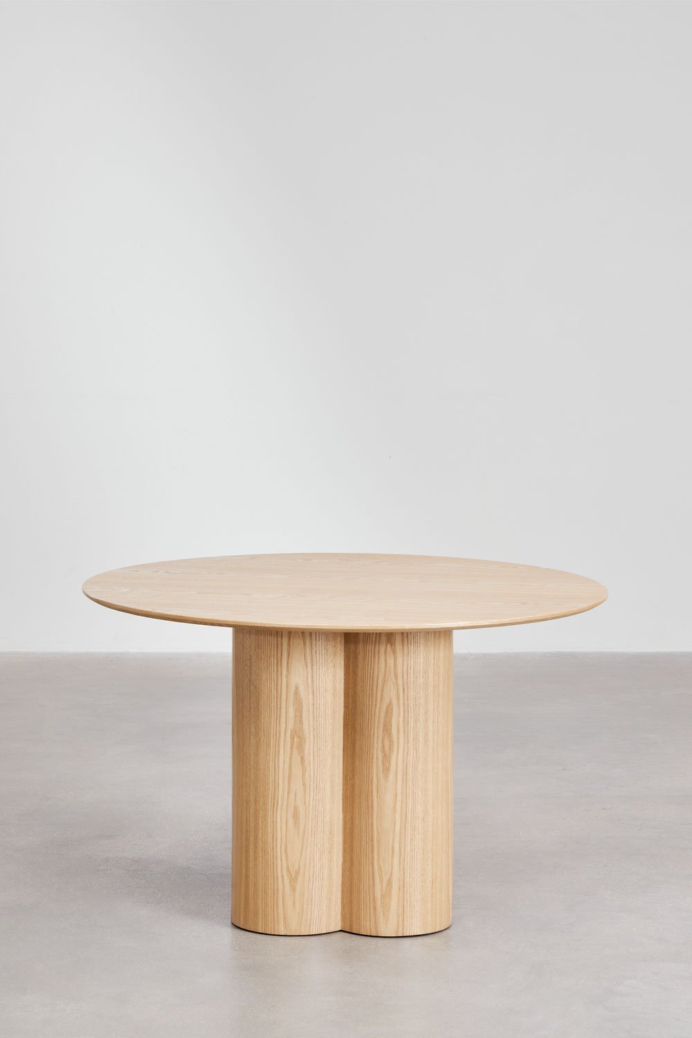 Mesa de Comedor Redonda en Madera (Ø120 cm) Athena, imagen de galería 1