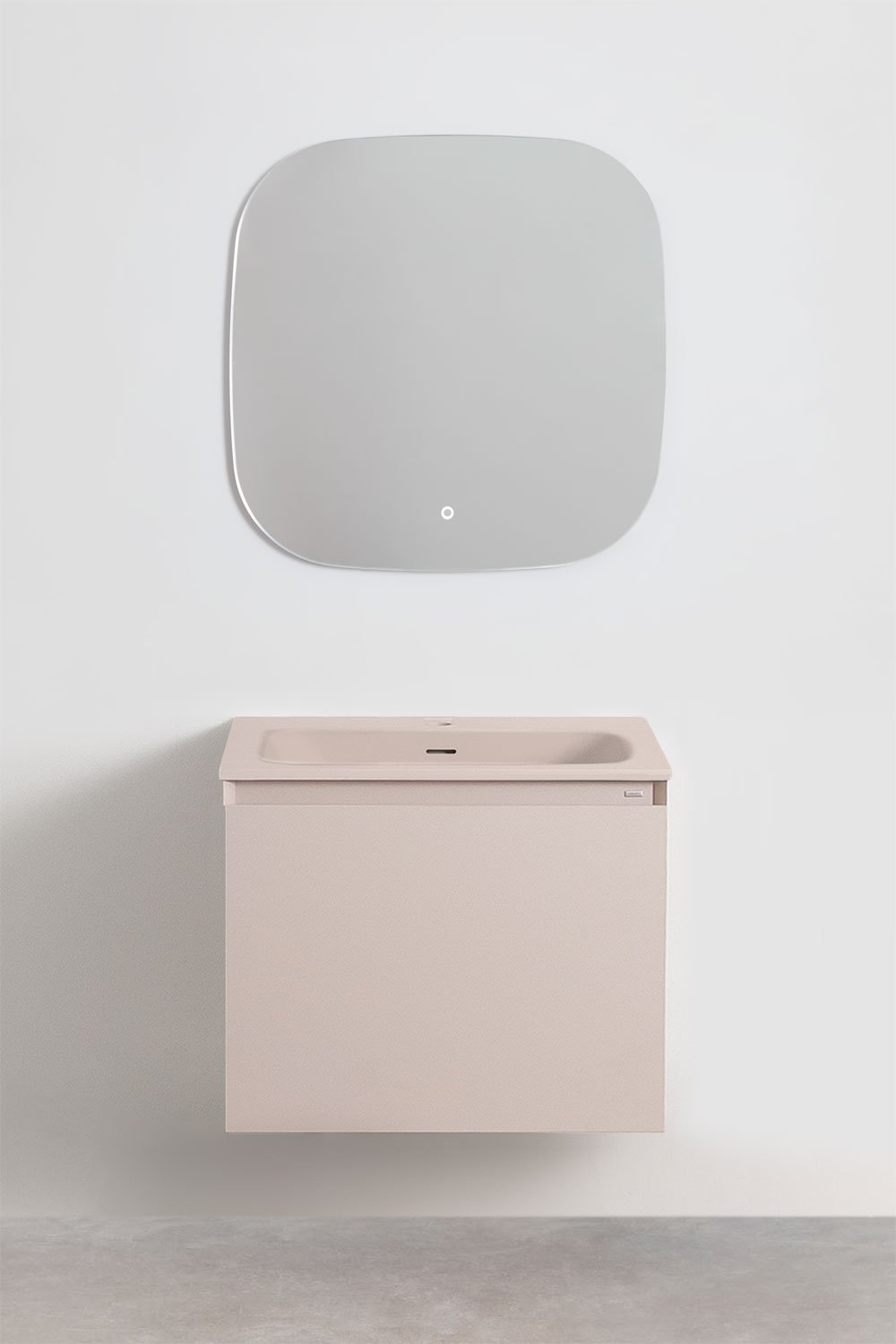 Conjunto de mueble de baño en madera con lavabo integrado Macrae    , imagen de galería 2