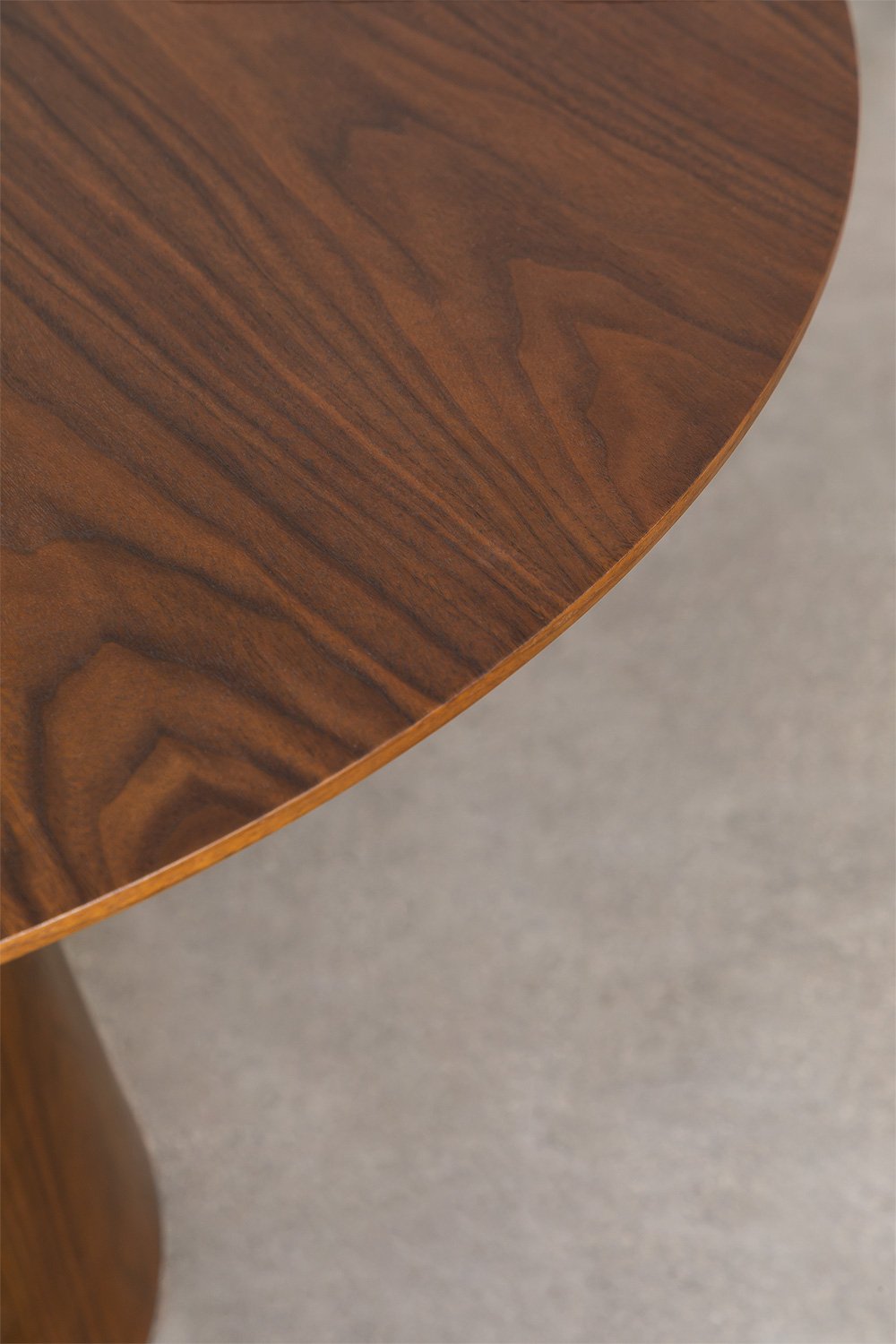 Mesa de comedor redonda en madera Aura, imagen de galería 4