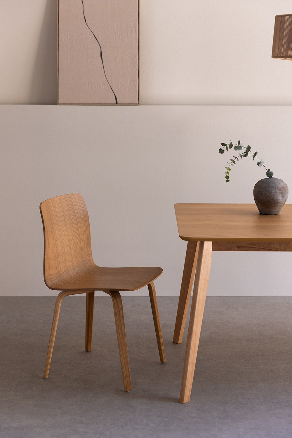 Silla de comedor en madera Elionora   , imagen de galería 1