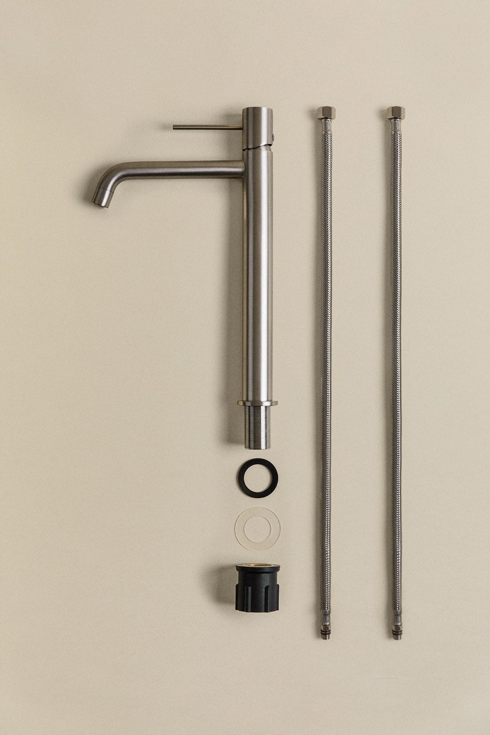 Set de grifo de lavabo en latón y válvula de desagüe para lavabo tipo Click-Clack Orveta, imagen de galer&iacute;a 7