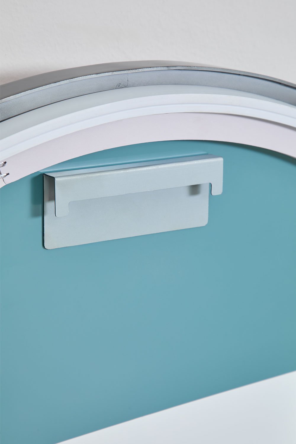 Espejo de pared redondo Ø80 cm para baño con Luz LED y antivaho Kimacs, imagen de galería 8