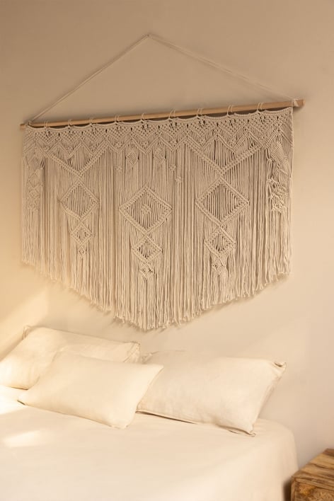 Cabecero cama 150cm en macramé Dalies