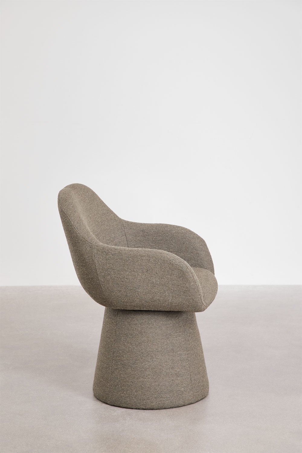 Silla de comedor giratoria con reposabrazos tapizada Erica   , imagen de galer&iacute;a 5