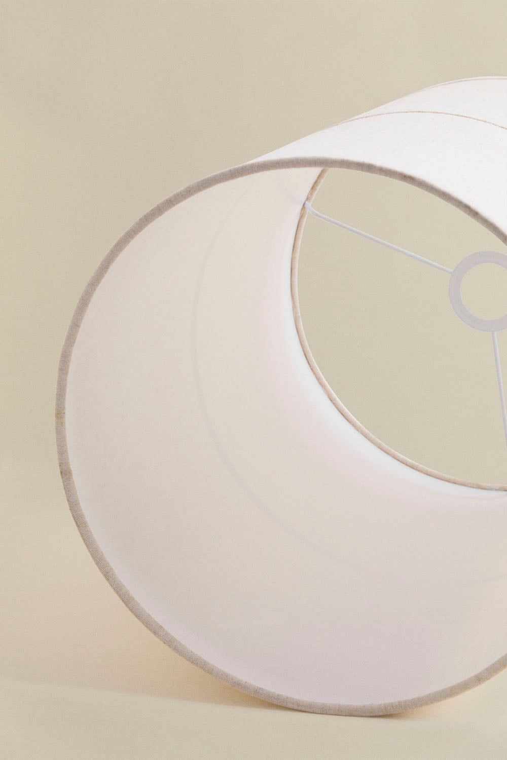 Pantalla para lámpara en algodón reciclado Olinda, imagen de galer&iacute;a 3