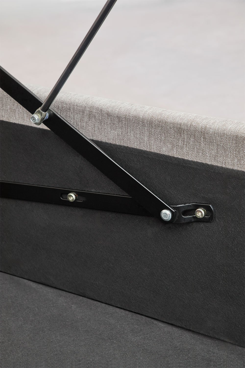 Cama tapizada con canapé abatible Abiel, imagen de galería 7