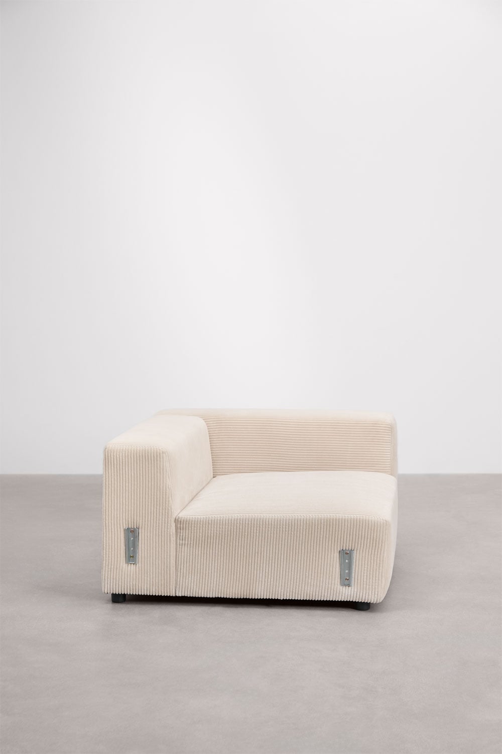 Módulo esquinero derecho 135x113 cm con reposabrazos alto para sofá modular Bruna , imagen de galer&iacute;a 3