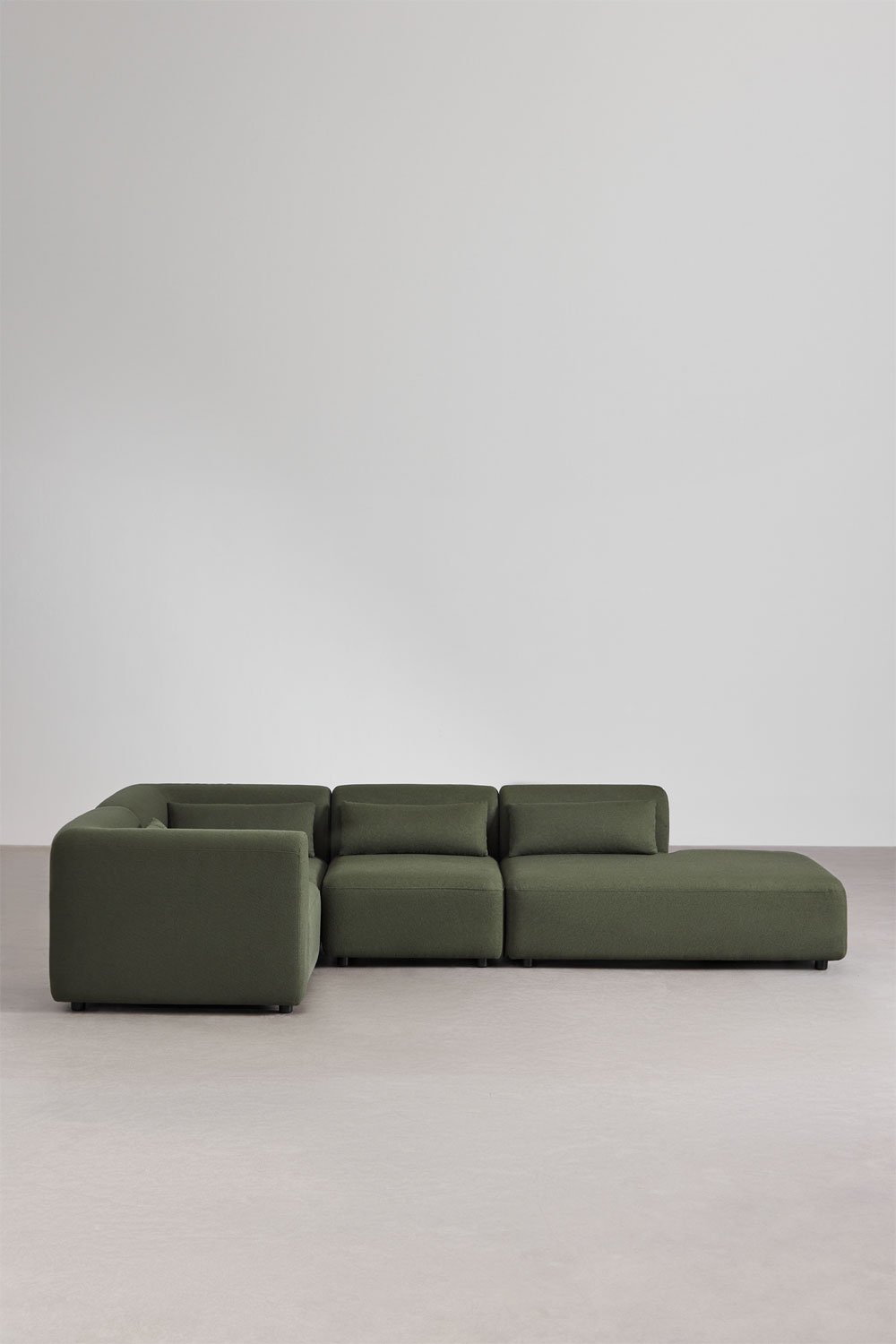 Sofá modular rinconera de 4 piezas con diván derecho Fogler, imagen de galería 3