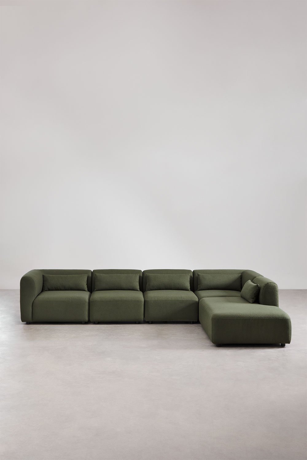 Sofá modular de 5 piezas con diván derecho Fogler, imagen de galería 3