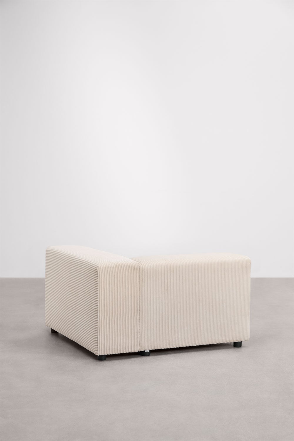 Módulo esquinero derecho 115x113 cm con reposabrazos alto para sofá modular Bruna , imagen de galer&iacute;a 4