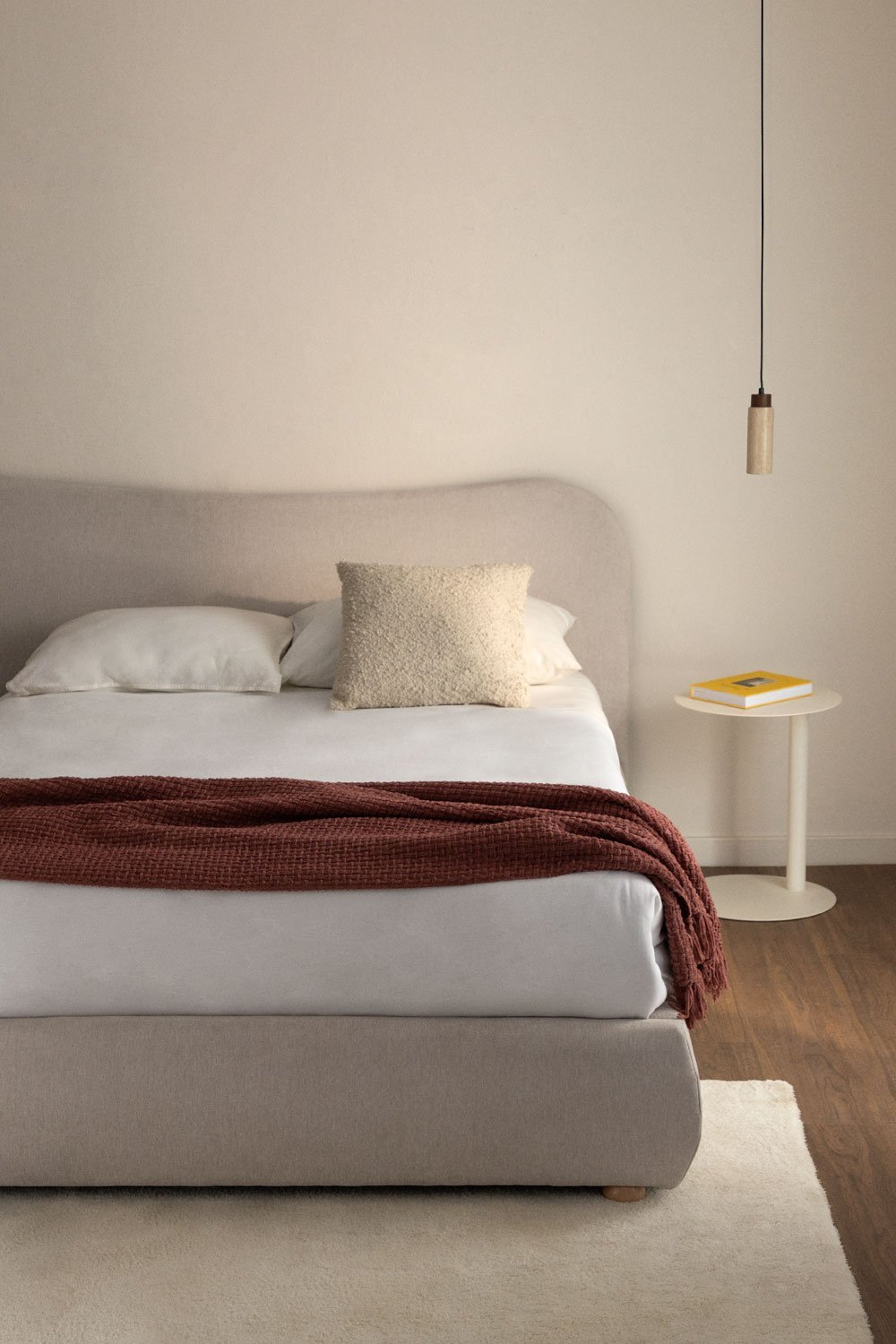 Cama con canapé abatible en tela Winselet, imagen de galería 1