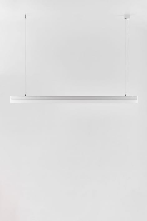 Lámpara de techo lineal LED en aluminio (120 cm) Joren