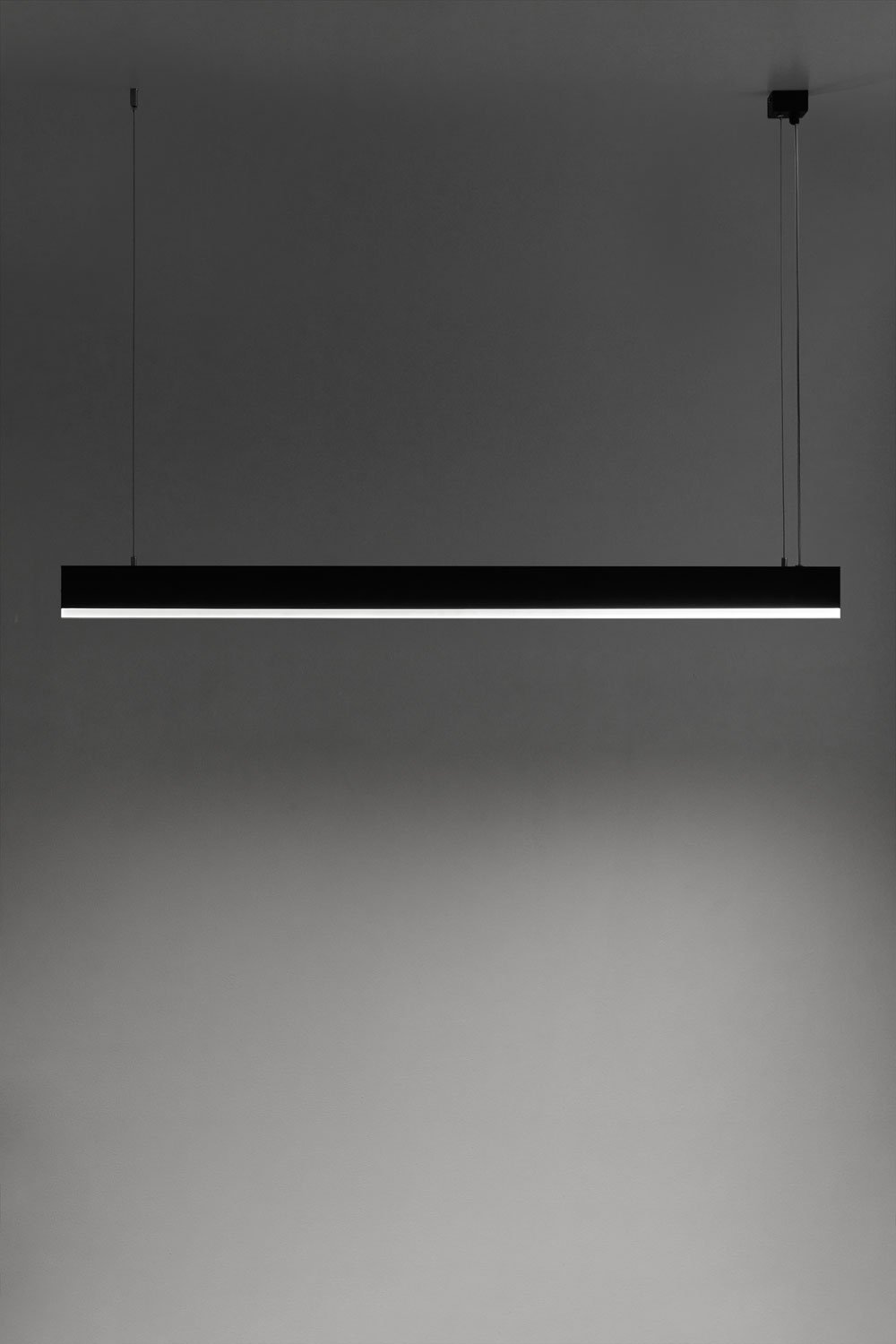 Lámpara de techo lineal LED en aluminio (120 cm) Sevora, imagen de galería 4