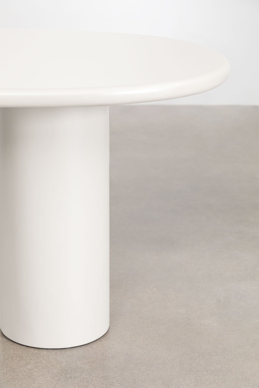 Mesa de comedor ovalada en MDF (220x115 cm) Billie, imagen de galería 4