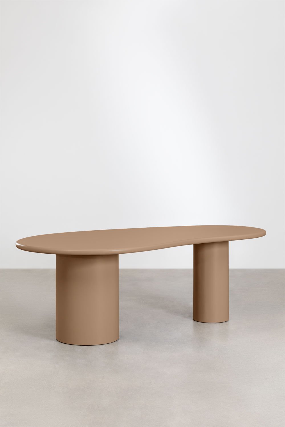 Mesa de comedor ovalada en MDF (220x115 cm) Billie, imagen de galería 2