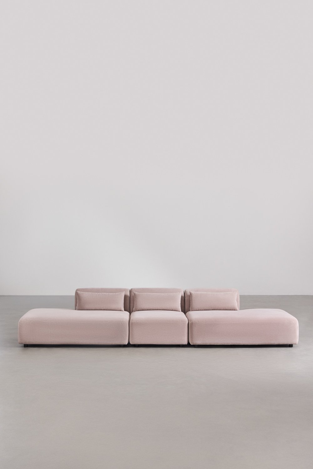 Sofá modular de 3 piezas con doble diván Fogler, imagen de galería 1