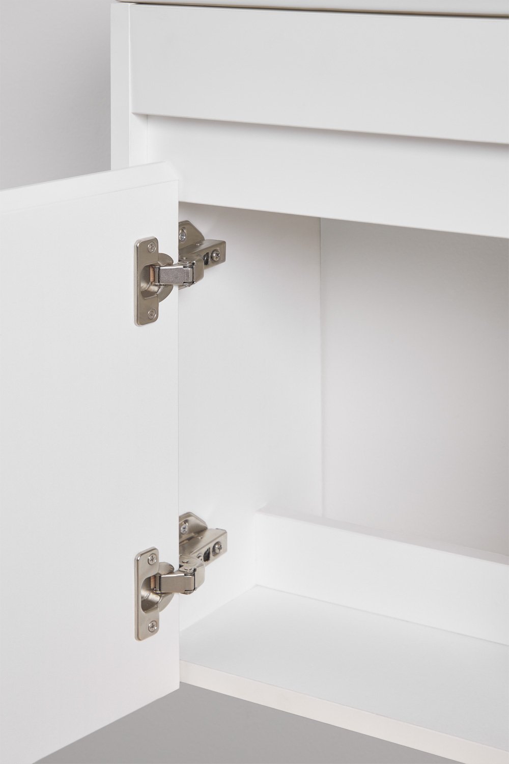 Conjunto de mueble de baño en madera con lavabo integrado Narek , imagen de galería 2