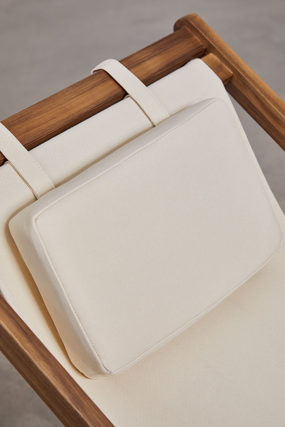 Pack de 2 hamacas plegables con cojín en madera Kardis , imagen de galería 5