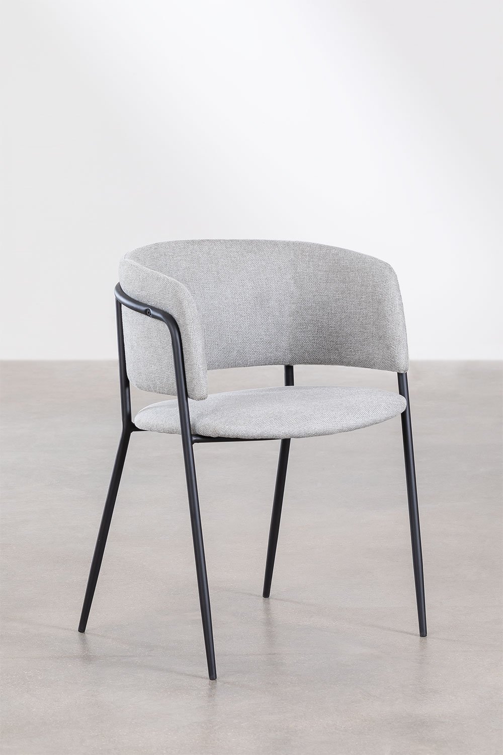 Silla de comedor tapizada Nalon, imagen de galería 3