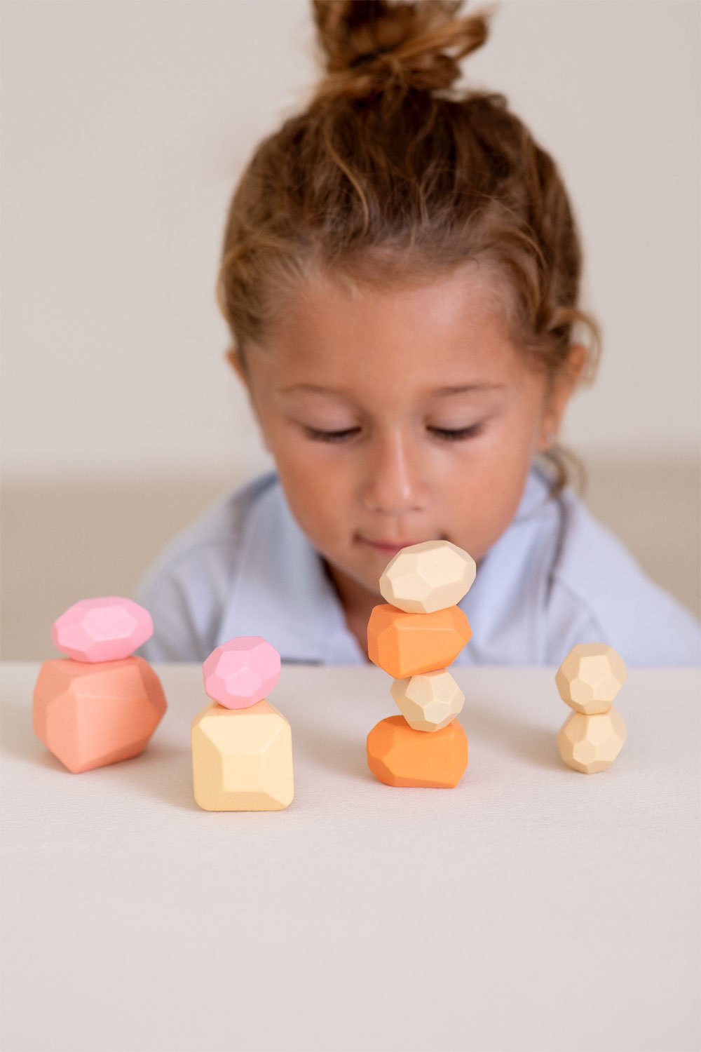 Piedras de Madera para Apilar Petri Kids, imagen de galería 1