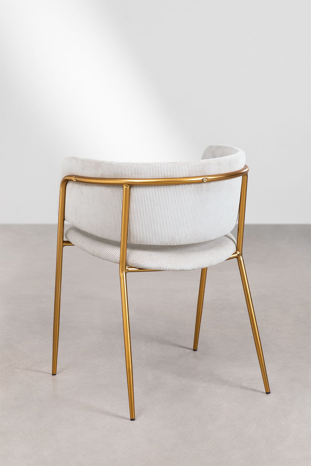 Pack de 4 sillas de comedor tapizadas Nalon, imagen de galer&iacute;a 4