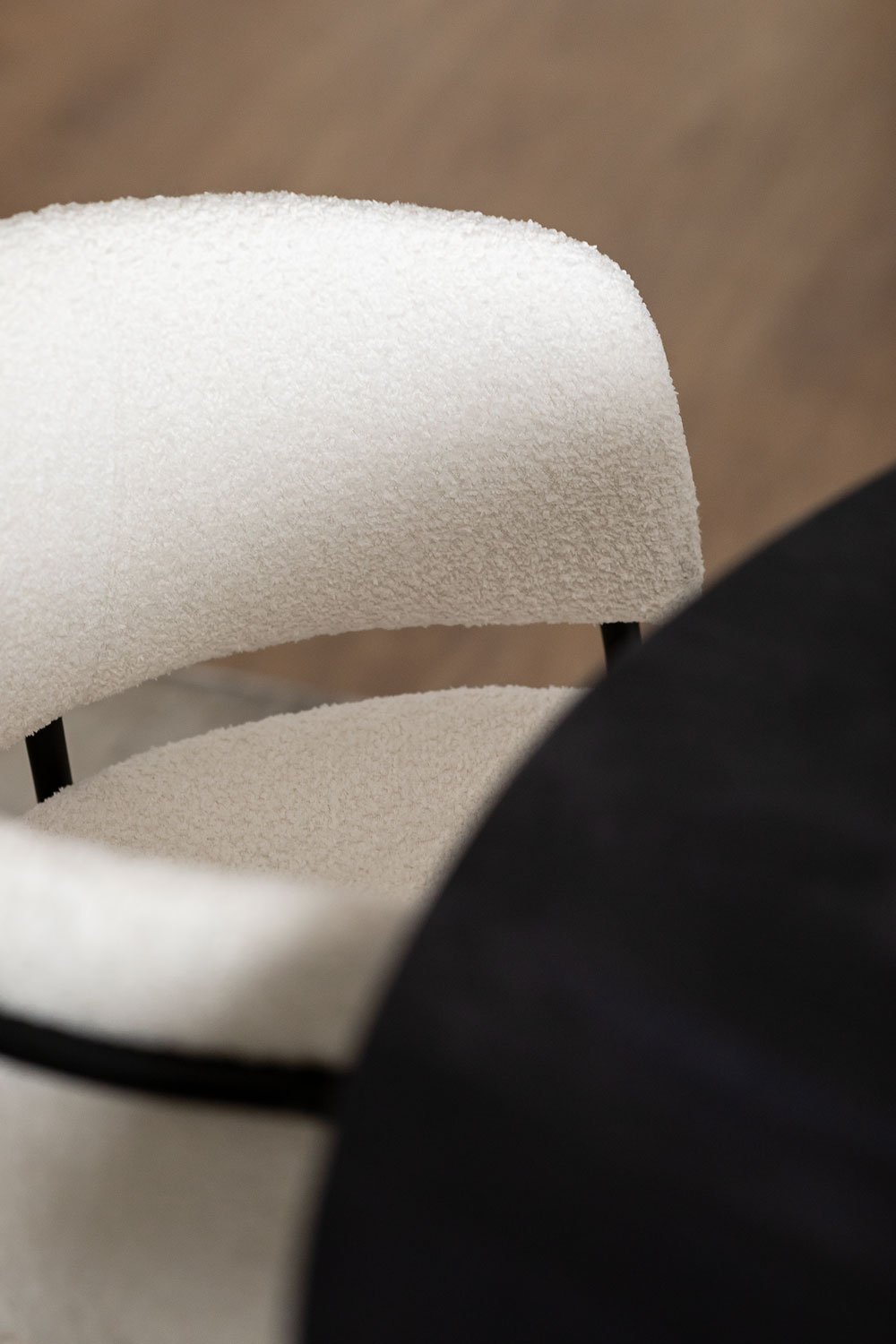 Pack de 2 sillas de comedor tapizadas Nalon, imagen de galería 3