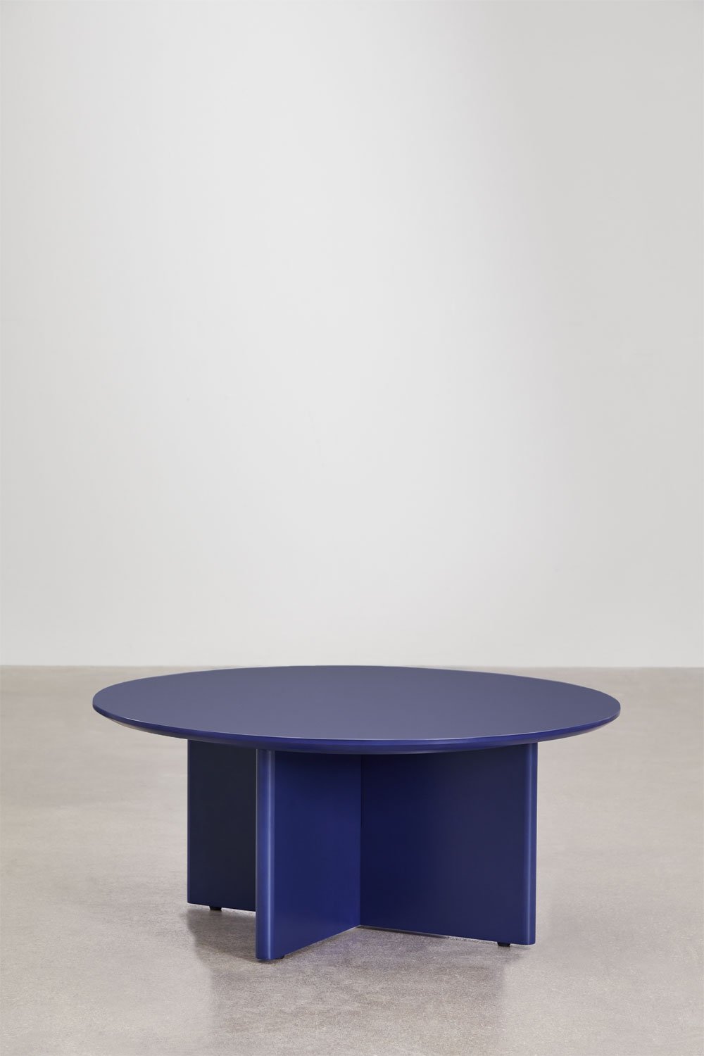 Mesa de centro redonda Ø80 cm en MDF Saonara, imagen de galería 3