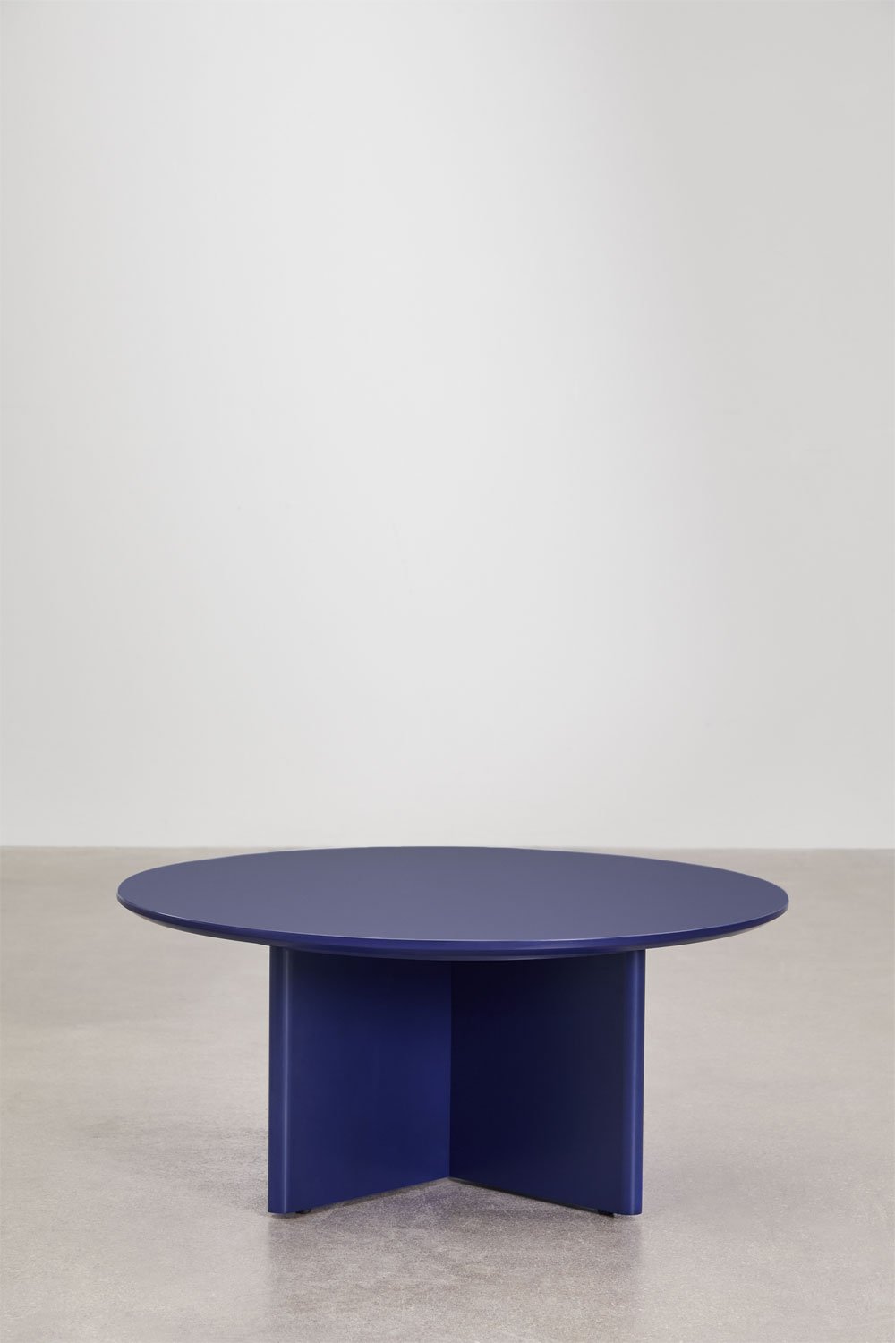 Mesa de centro redonda Ø80 cm en MDF Saonara, imagen de galería 4