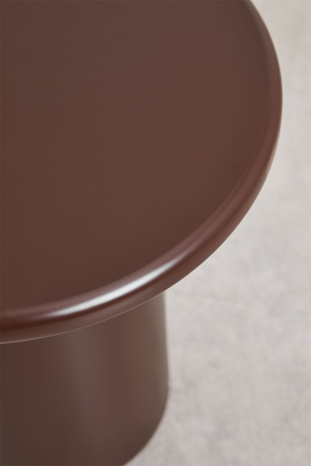 Mesa auxiliar redonda Ø45 cm en MDF Rodeo, imagen de galer&iacute;a 4