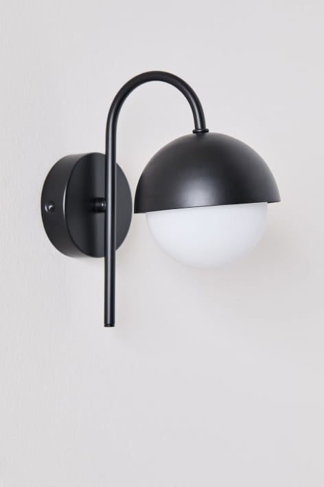 Lámpara de pared en metal Birgit