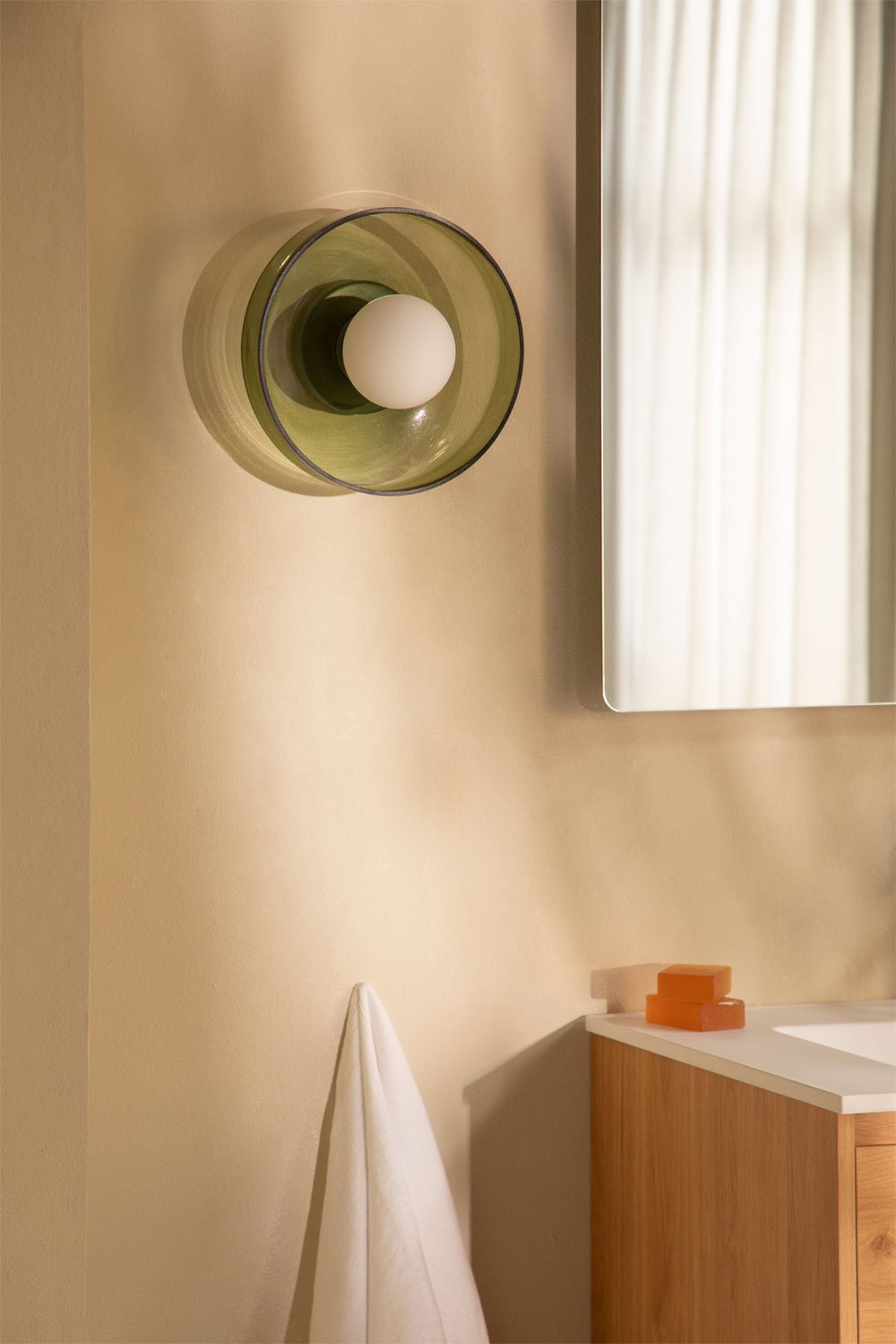 Aplique de pared para baño Jaxal, imagen de galería 1