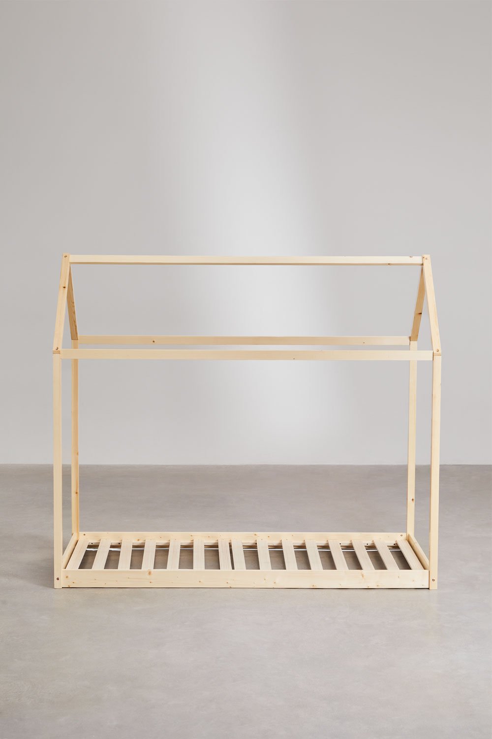 Cama para colchón de 90cm en madera Obbit Kids, imagen de galería 3